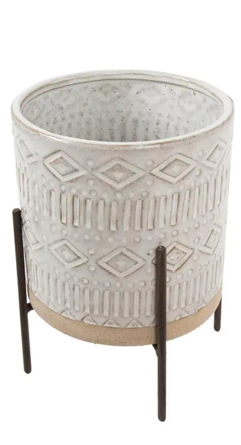 Boho Planter with Stand