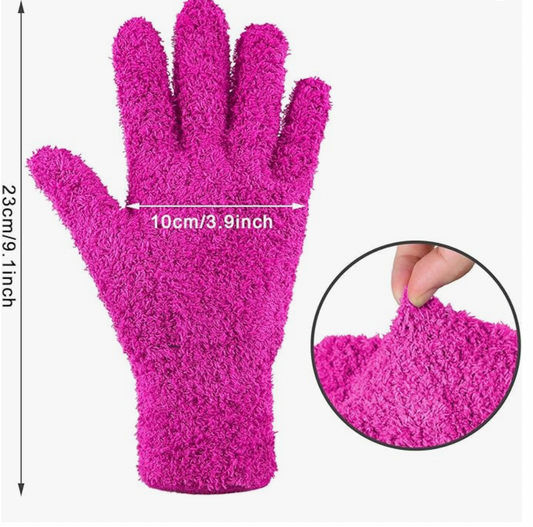 Microfiber Leaf Cleaning Gloves